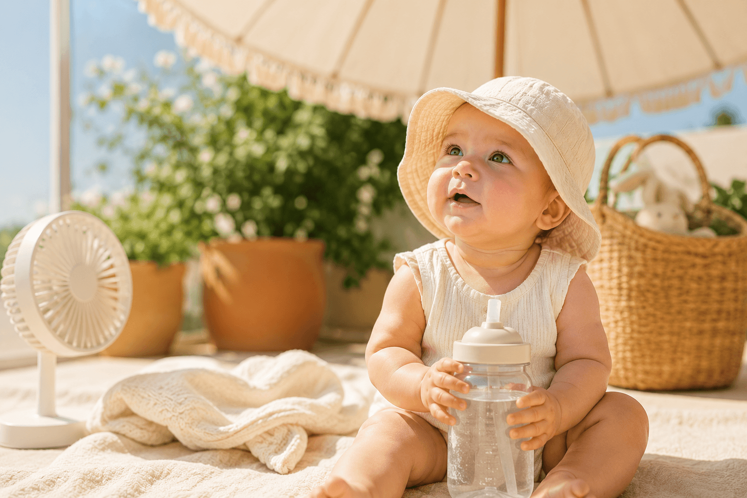 bébé et canicule