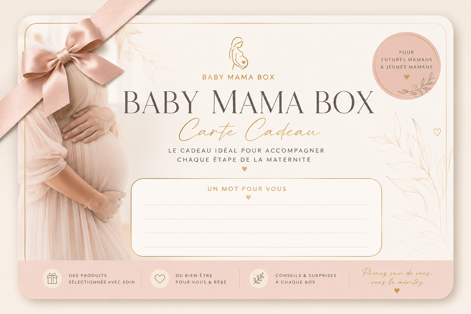 La carte cadeau Baby Mama Box