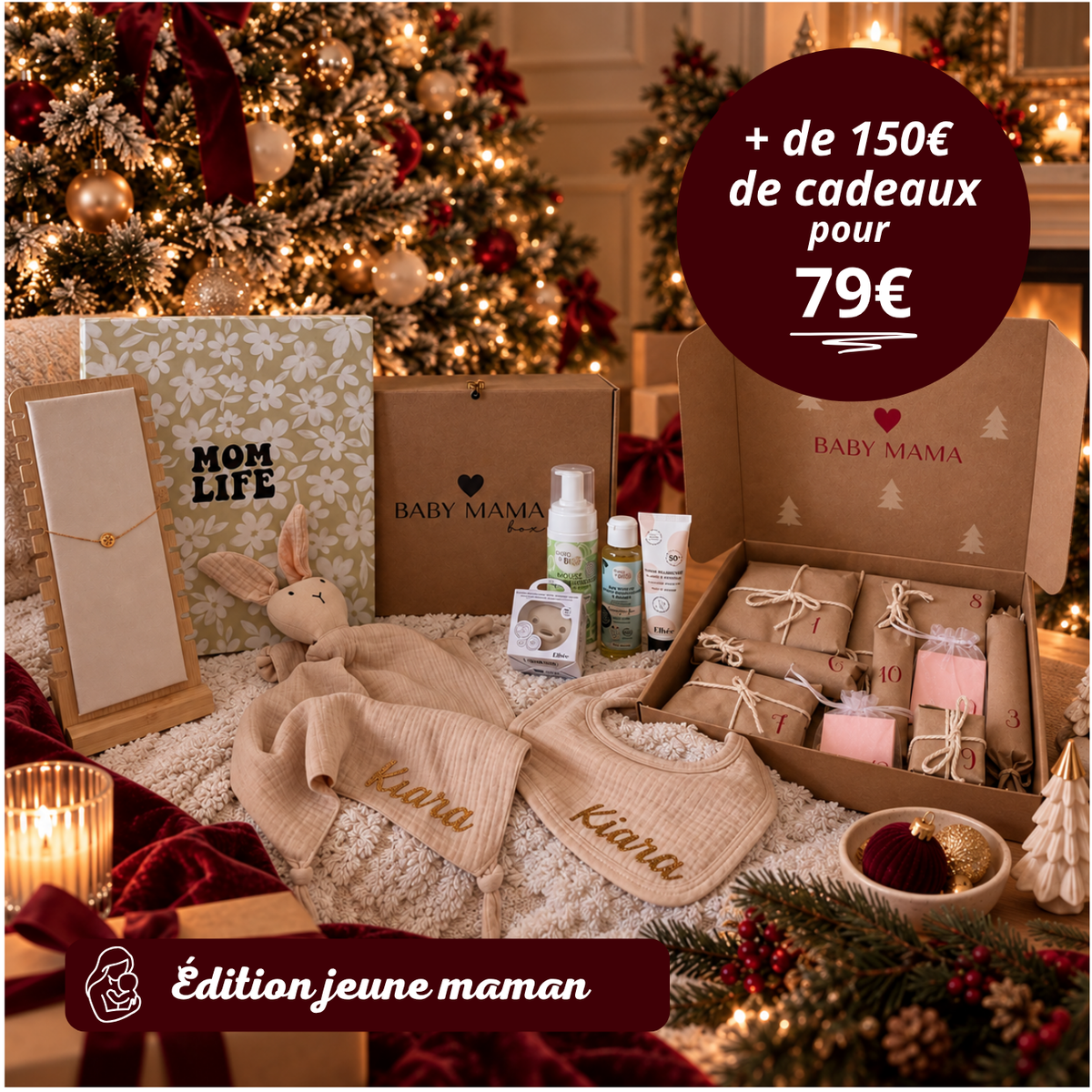 Calendrier de l'Avent - Jeune Maman