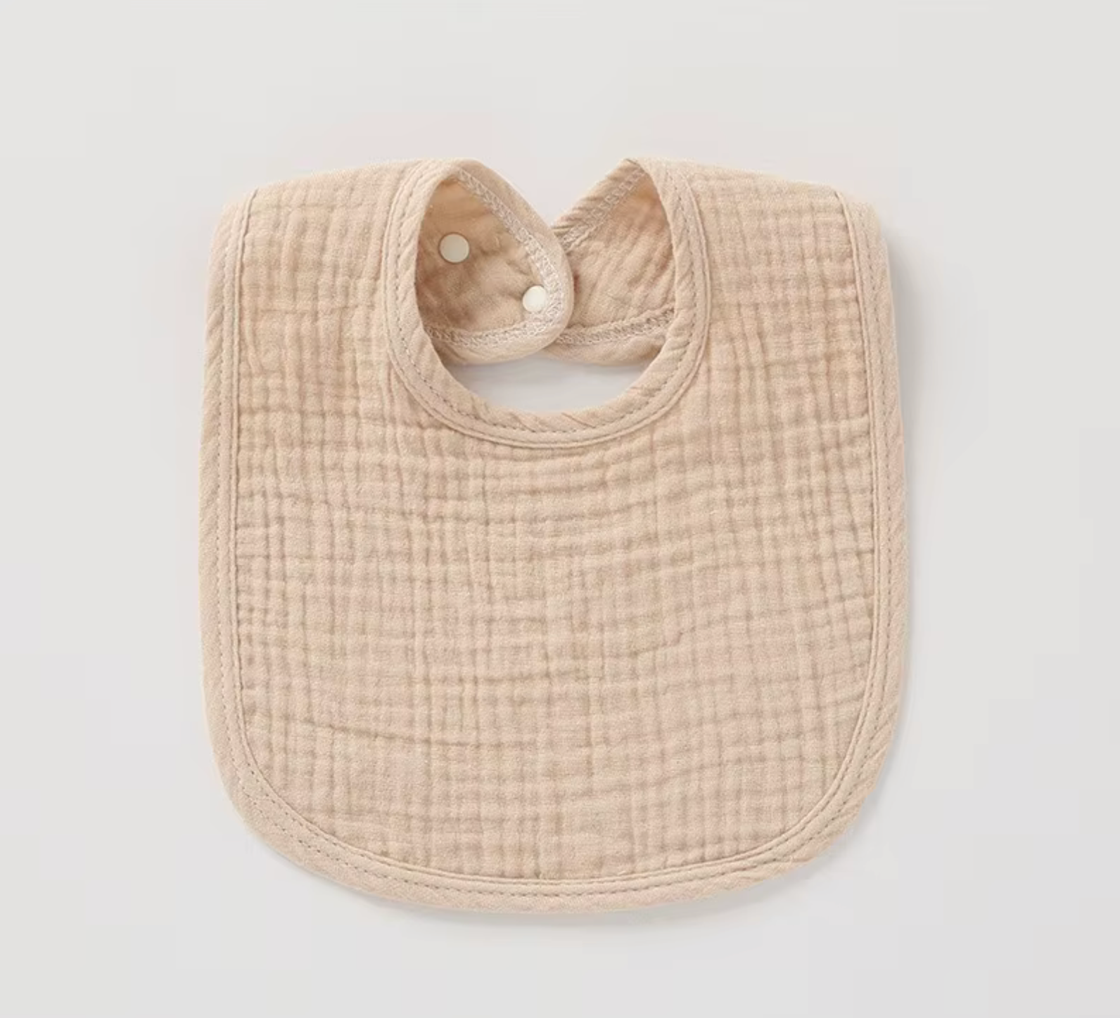 Bavoir en gaze de coton personnalisable