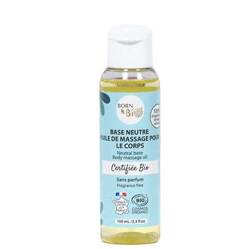 huile de massage base neutre certifiée bio 