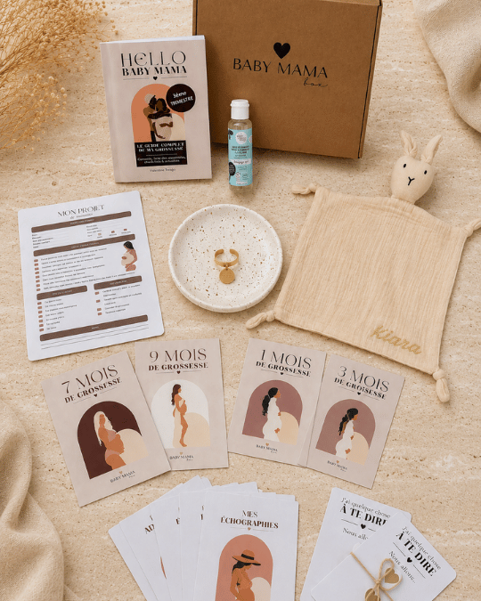 box troisième trimestre de grossesse Baby Mama Box