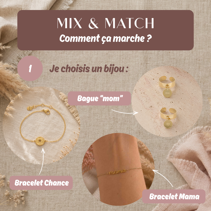 options pour composer sa box de maternité avec des bijoux de maternité