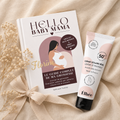 pack grossesse composé d'une crème SPF 50+ et du guide de la grossesse