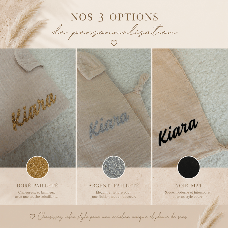 options de personnalisation
